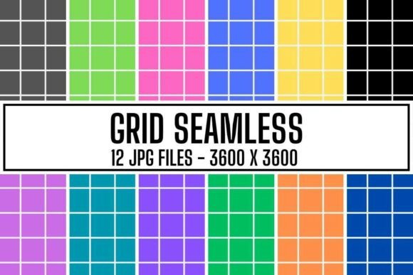 Grid Patterns - No Seamless: A Practical Guide for Creative Projects