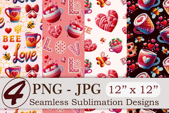 Love Digital Paper Valentine Patterns: A Creative Resource for Crafters and Designers