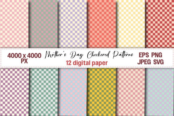 Mother’s Day Checkered Patterns
