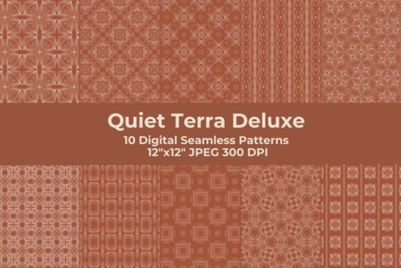 Quiet Terra Deluxe – Seamless Patterns
